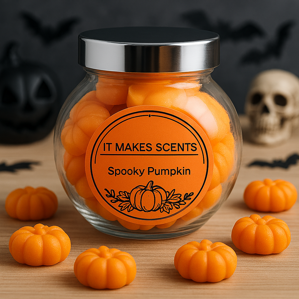 Spooky Pumpkin Small Jar