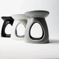 Ceramic Wax Burner Black